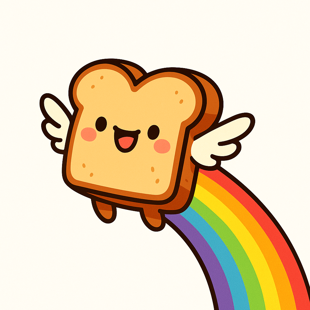 Rainbow Toast