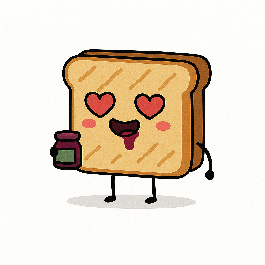 Toast with Jam