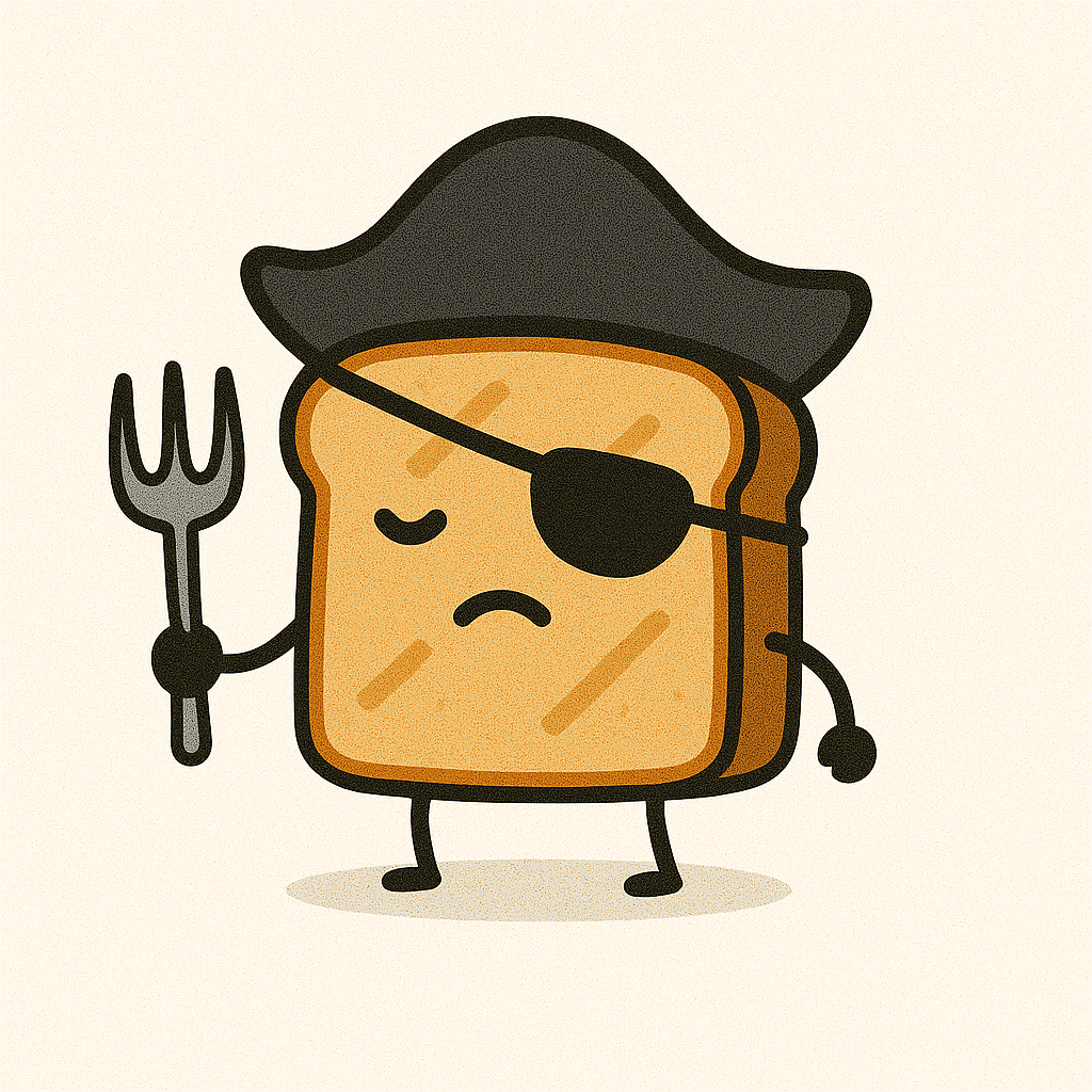 Toast Pirate